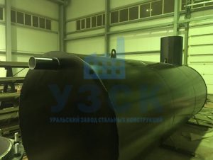 Резервуар горизонтальный стальной наземный в Новороссийске