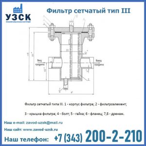 Фильтр сетчатый ФС по Т-ММ-11-2003 в Новороссийске