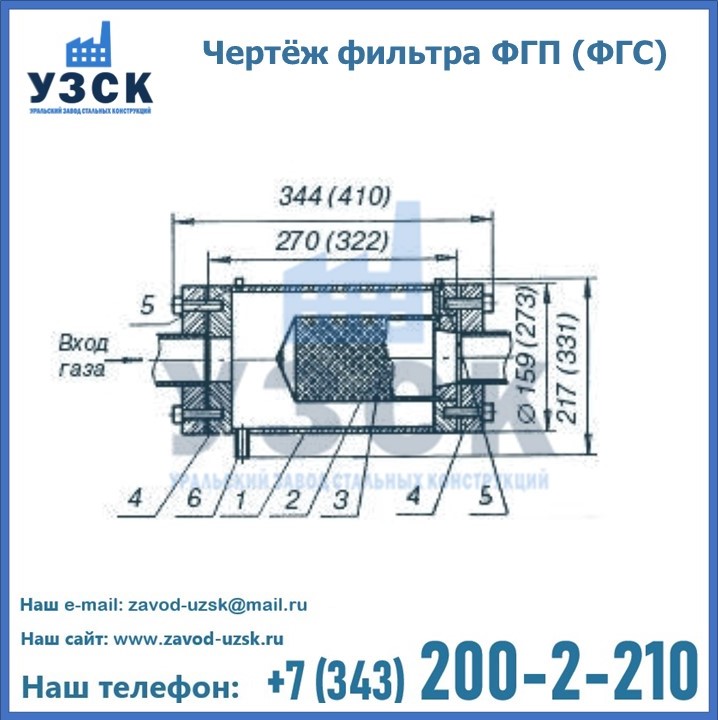 Схема ФГС(ФГП) в Новороссийске