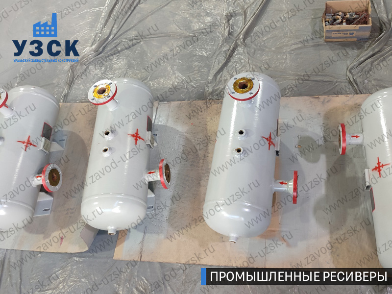 фотография емкостных ресиверов газа Новороссийск