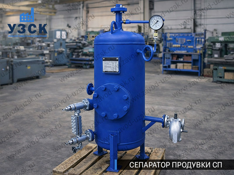 изображение Сепаратора непрерывной продувки СП в Новороссийске